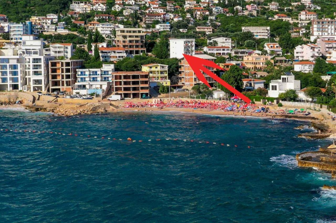 Buskovic Appartamento Dobra Voda Esterno foto